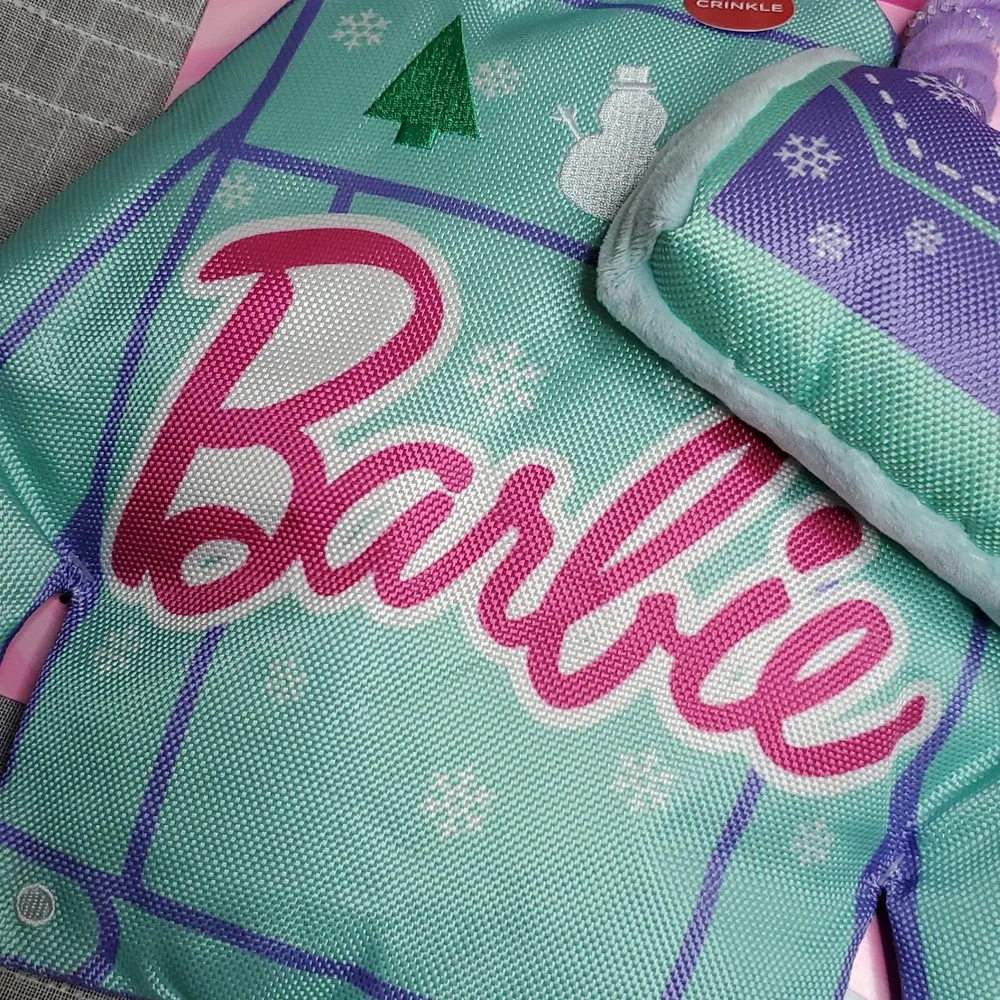 Barbie Purple Pet Toy Set‎ with Squeaky Purse